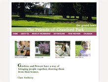 Tablet Screenshot of friendsofcrawfordpark.org